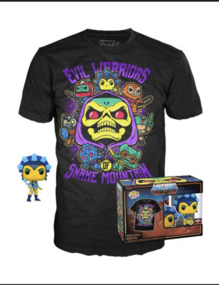 FUNKO POP Collector s Box Masters Of The Universe Evil Lyn POP & Tee Large NIB