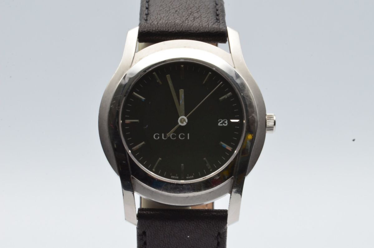 GUCCI VINTAGE DAMEN UHR 38MM SCHÖNER ZUSTAND RAR 5500XL ARMBANDUHR SELTEN