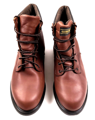 Vintage Red Wing Shoes D 9 1/2 GORE-TEX Boots Brown 1227 Mens MADE IN USA Red Wing Boots 8864 Sz 9.5D Gore-Tex Moc Toe Waterproof  main image 3
