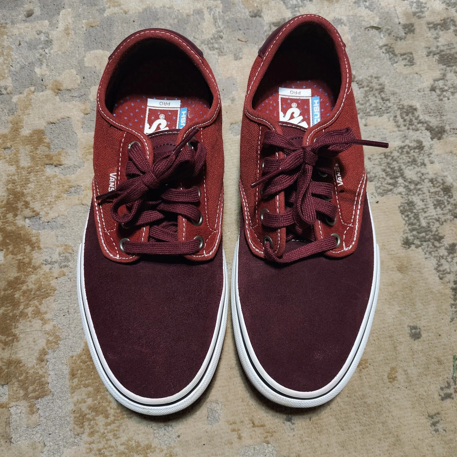 Vans Chima Ferguson Pro Scarpe da Skateboard Racing Rosso Vero Bianco 7