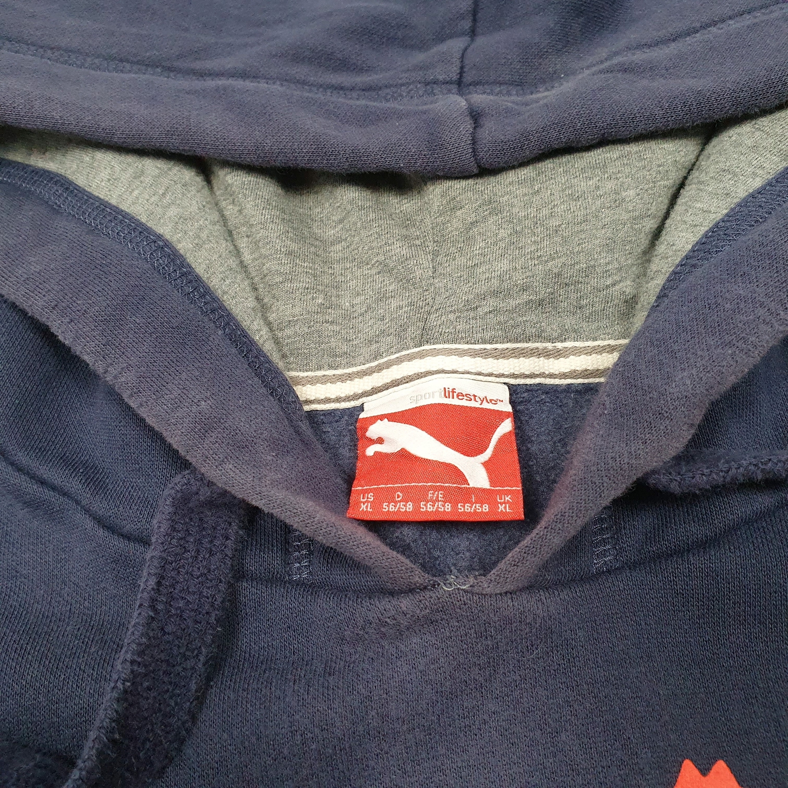 PUMA Hoodie Cotton Jumper Sweatshirt Mens XL image 2