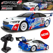 Associated 30127 1/10 Apex2 Sport ST550 4WD On-Road RTR Super Touring Race Car