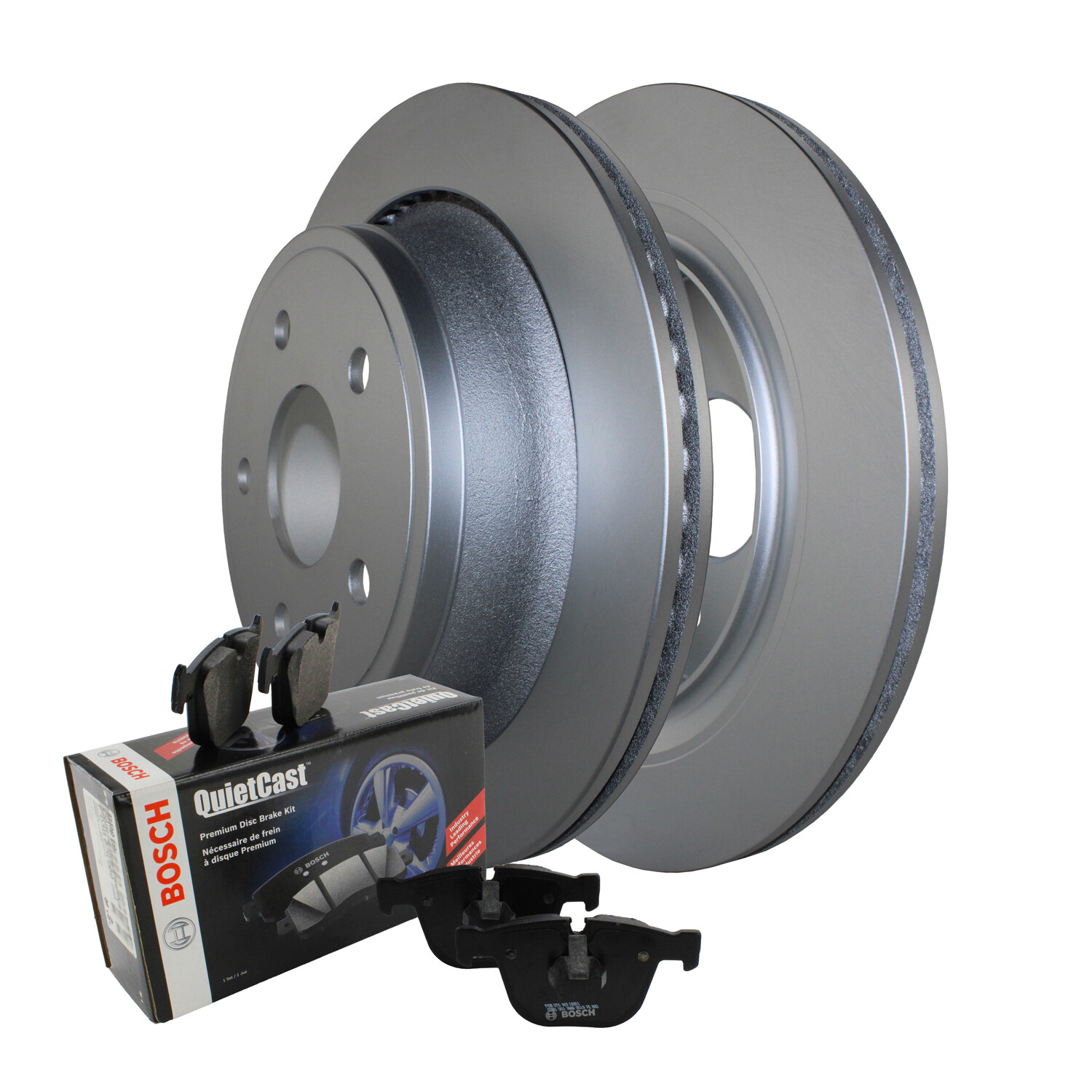 Rear Brake Kit 352mm Disc Rotors & Bosch Ceramic Pads For Aspen Durango Ram 1500