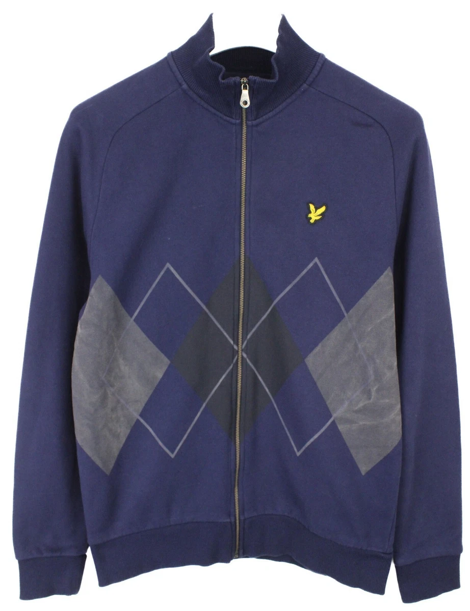Pull Homme Lyle & Scott Bleu à Capuche - Taille M - Coton - Bon état