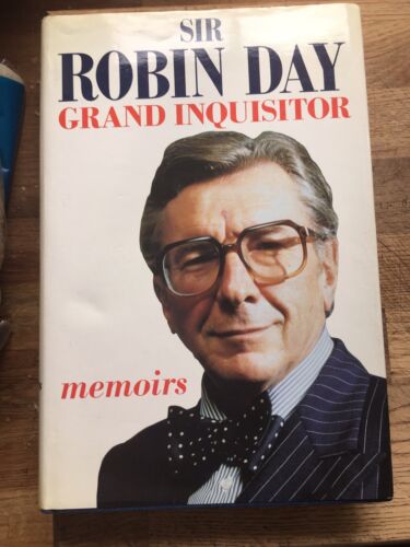 Grand Inquisitor: Memoirs, Signed By Robin Day. 1st Edition - Afbeelding 1 van 2