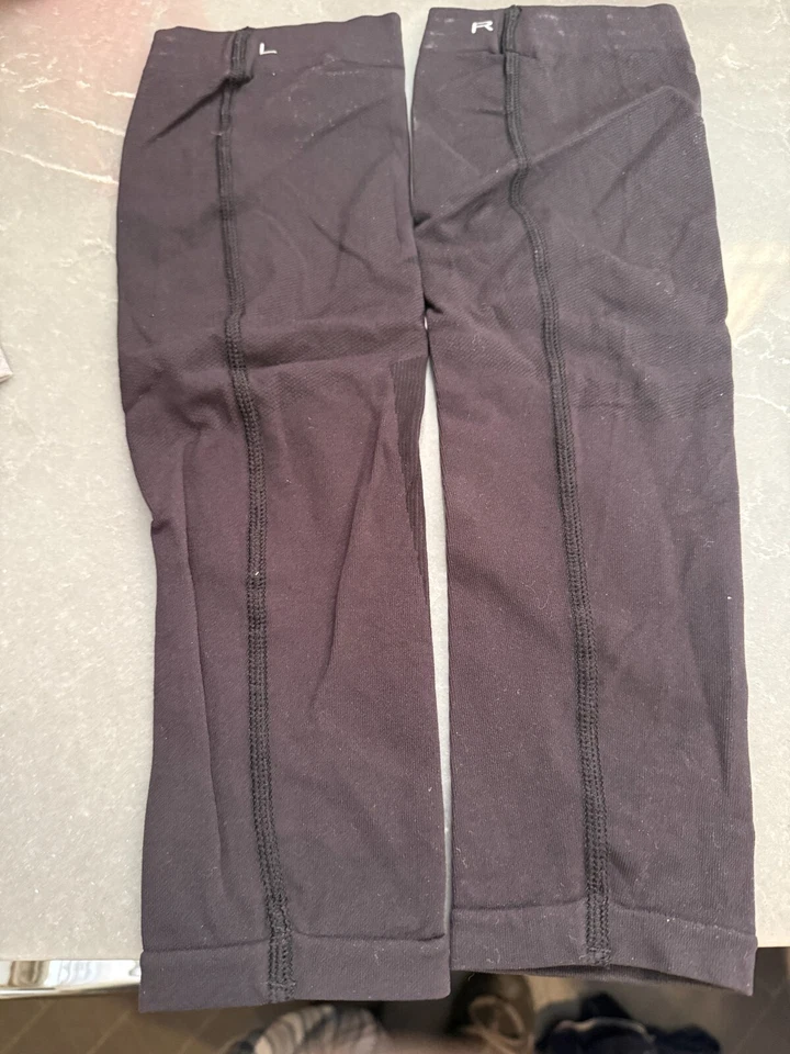 Calentador de brazo de ciclismo artesanal - negro, unisex, XL/XXL, nuevo sin etiquetas Foto 2 de 3