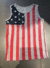 Carters Kids USA American Flag Tank Top Size 7T