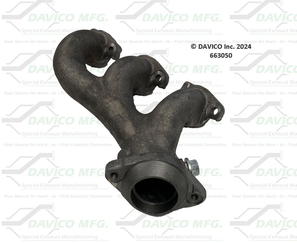 Exhaust Manifold Fits 1999 2000 2001 2002 Ford E-150 Econoline Club Wagon 4.2L V Foto 2 de 4