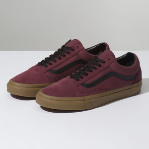 vans old skool pro burgundy