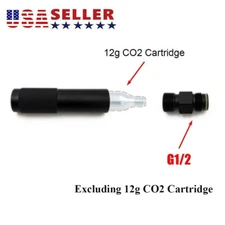 12g Co2 Quick Change Adapter 12 Gram Carbon Dioxide Cartridges to G1/2-14