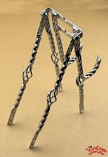 Vintage Lowrider Cage Square Twisted Continental Spare Kit Chrome 24"/26" Bikes.
