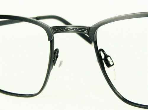 7 For All Mankind Zuma Black Frames Men's Eyeglass Frames 50-20-140, NWT $78 - Picture 4 of 4