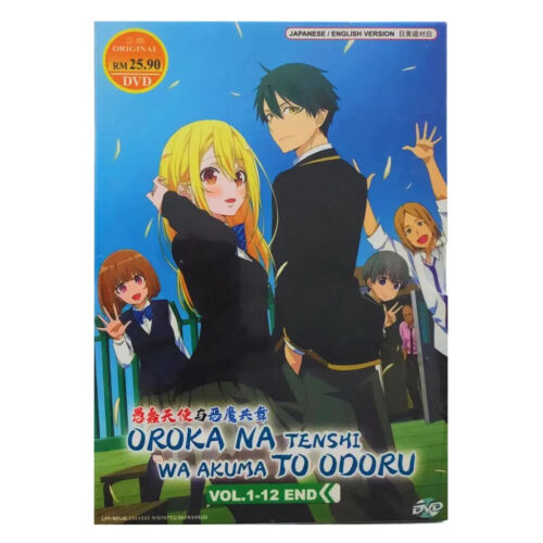 Oroka na Tenshi wa Akuma to Odoru DVD Vol. 1-12 End Complete FREE SHIPPING