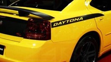 2 Daytona Razor Stripes Vinyl Decals- Fits Dodge Charger 06-2010