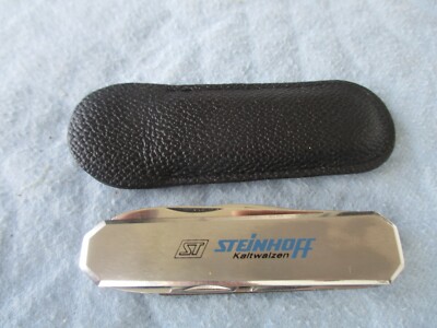 Funktionstaschenmesser RUDERER orig, Lederetui