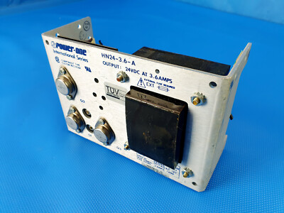 Alimentation Linéaire Power-One HN24-3.6-A 24V 3.6A - Entrée 100-240VAC, Boîte Ouverte Non Utilisée