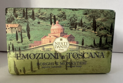 Nesti Dante-Emozioni in Toscana-Villages and Monasteries Soap Bar-5.3 oz