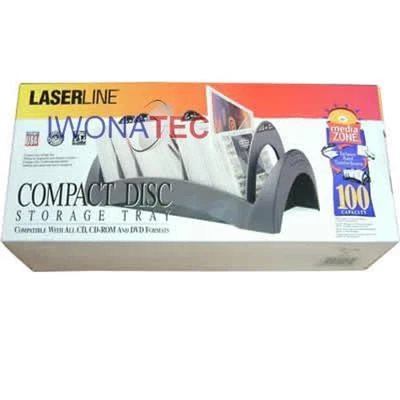 LaserLine Media Zone CD Aufbewahrungssystem Regal für 100 CD