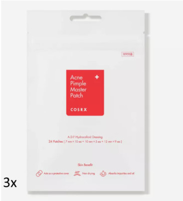 Cosrx Acne Pimple Master Patch Lot Of 3 PACKS  Pimple Treatment Zit Zits A+