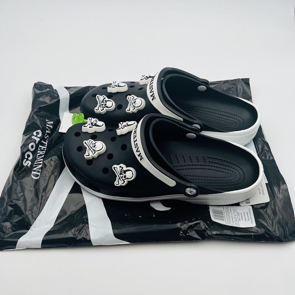 Mastermind Japan x Crocs Classic Clog Black Men's Size 13 | eBay Mastermind Japan x Crocs Classic Clog Black Men's Size 13 | eBay