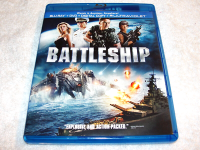 Battleship (DVD/Blu-Ray, 2012, 1-Disc, Universal Pictures