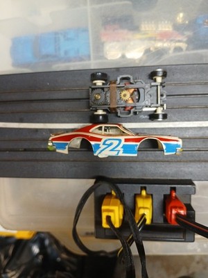HTF Aurora AFX Mercury Stocker Slot Car Body w/Original Decal, Nice