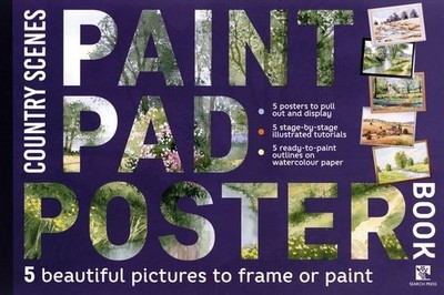 Paint Pad Poster Book: Country Scenes