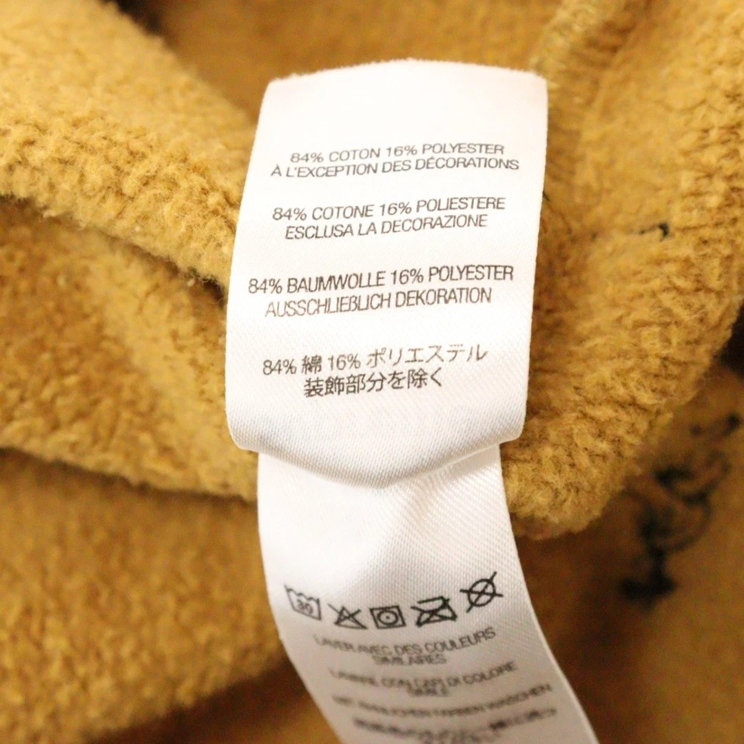 Felpa con cappuccio SUPREME 22SS Script Stripe pullover felpa marrone usata 56