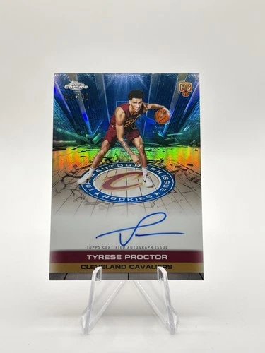 2025 Topps Tyrese Proctor Chrome Rookie Autographs (Raw)