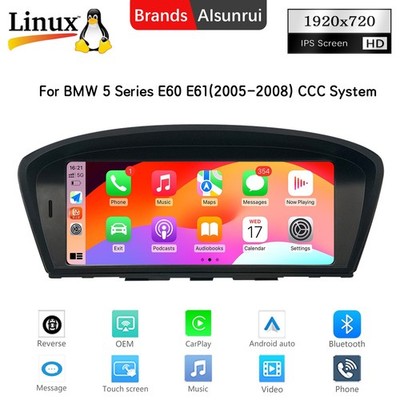 8.9 Inch Upgrade for BMW 5 Series E60 2005-2008 CCC Carplay Linux
