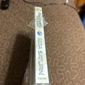 Andretti Racing (Sega Saturn, 1996) Complete - UNOPENED - See pictures 