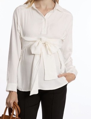NWT Cache Coeur Harry Maternity And Nursing Blouse XL