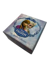 Disney Frozen Kids Fine Silver Plated Necklace Heart Pendant Anna Elsa