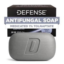 Antifungal Bar Soap for Jock Itch, Ringworm, Athlete's Foot, Skin Fungus Trea...
