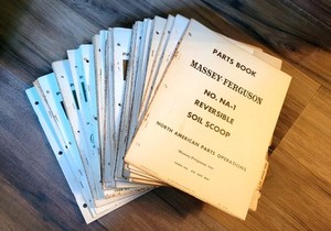 46 Massey Ferguson Parts Books, Agricultural Equipment and More, 1959-1986