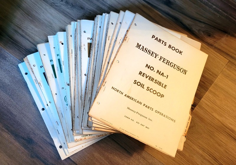 46 Massey Ferguson Parts Books, Agricultural Equipment and More, 1959-1986