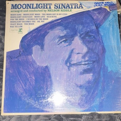 Frank Sinatra Moonlight Sinatra Vinyl LP Reprise Mono F-1018 Vocal