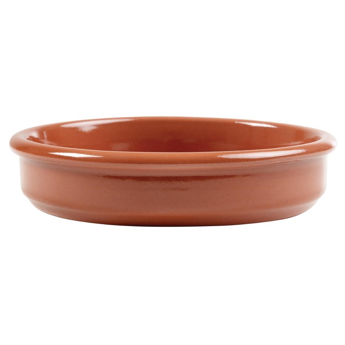 ABS Pottery Terracotta Tapas Dish 130Mm (24 Pack) - Image 2