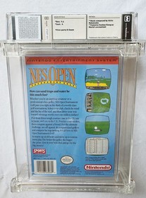 Nintendo NES OPEN TOURNAMENT GOLF Mario 1991 PSA WATA Graded 9.4 A SEALED - Mint