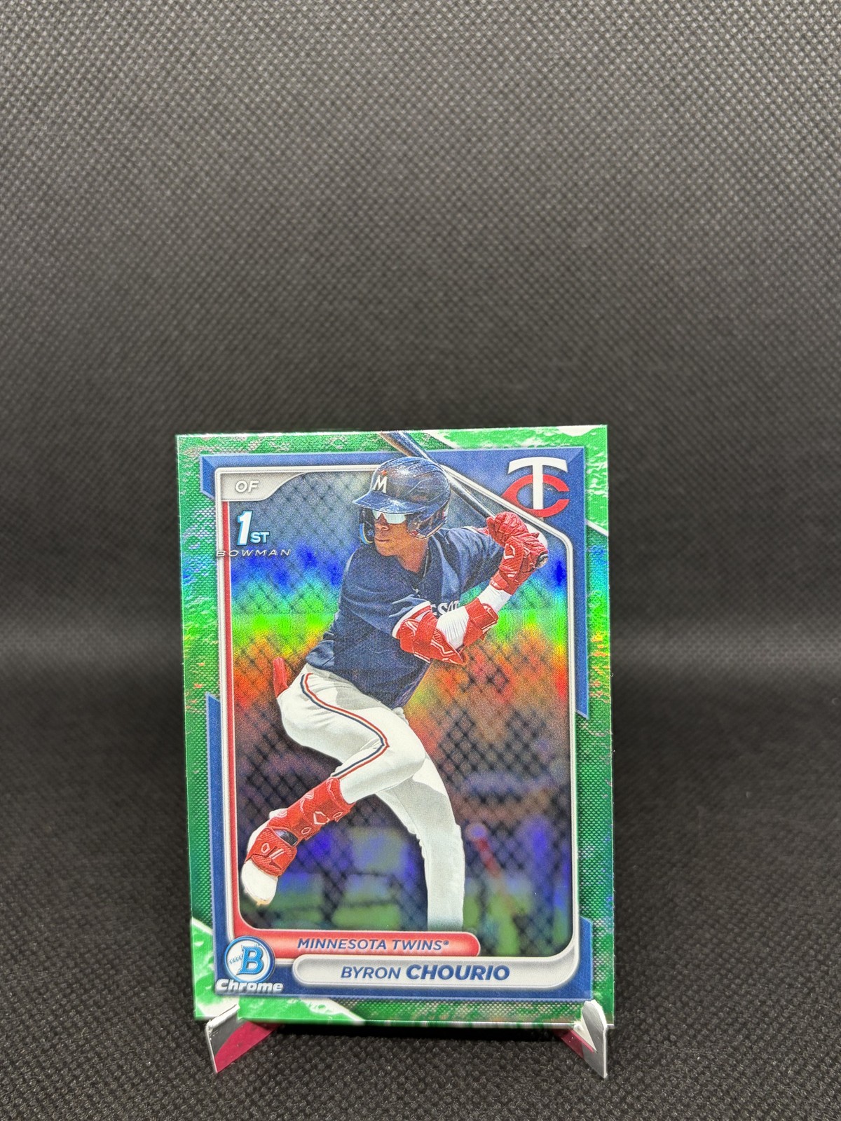2024 Bowman #BCP-129 Byron Chourio Chrome Prospects Lunar Glow Refractors