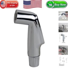 Durable Chrome Kitchen Spray Head with Universal Fit for Effortless Upgrades