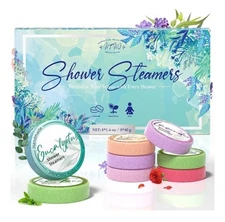 Shower Steamers Aromatherapy 8 Pack Variety Essential Oil Shower Bombs Spa Scent