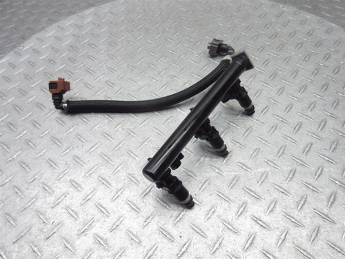 2015 13-16 Triumph Street Triple R Fuel Gas Petrol Injector Nozzle Rail Pipe - Picture 8 of 12