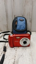 Vivitar ViviCam XX14 20MP HD Digital Camera 4X Digital Zoom Red, Tested Works