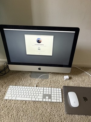 Apple iMac 2013 21.5'' All In One Intel i5 8GB 1TB Webcam Wi-Fi Iris Graphics