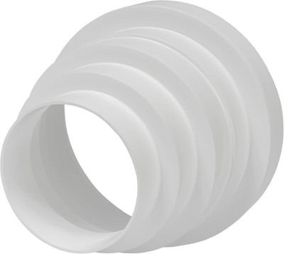 3'' up to 6'' Inch Duct Inline Reducer-Increaser - Plastic Universal Connector - V