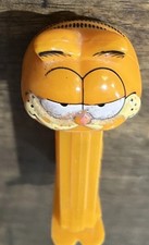 Garfield Pez Dispenser Garfield the Cat Orange Color  Vintage