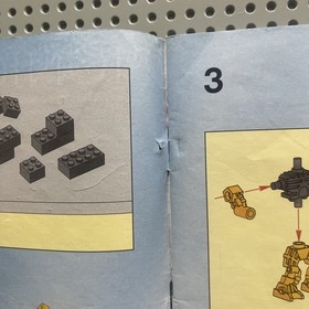 Vintage 2007 LEGO Bionicle BARRAKI DEEPSEA PATROL 8925 Instruction Booklet ONLY