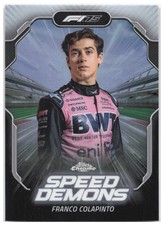 Franco Colapinto Chrome 2025