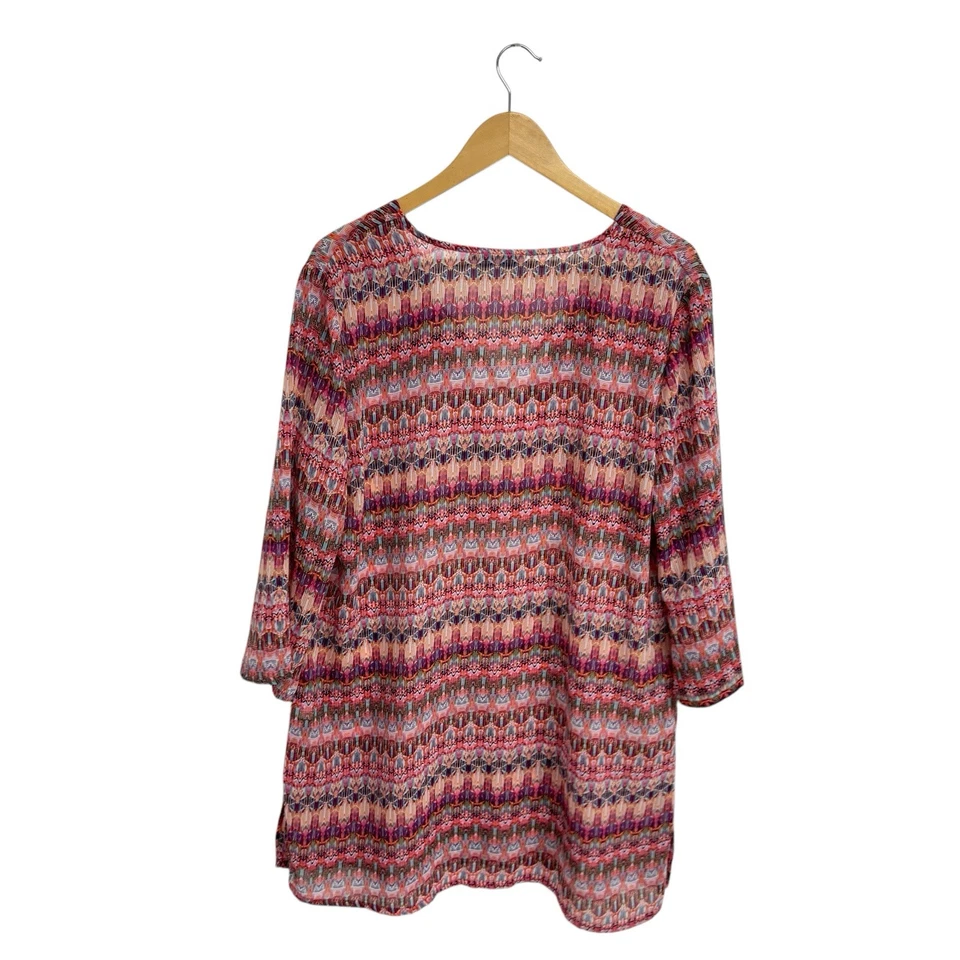 Apt. 9 túnica caftán para mujer con estampado de agua dulce talla XL Foto 3 de 4